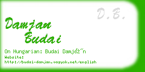 damjan budai business card